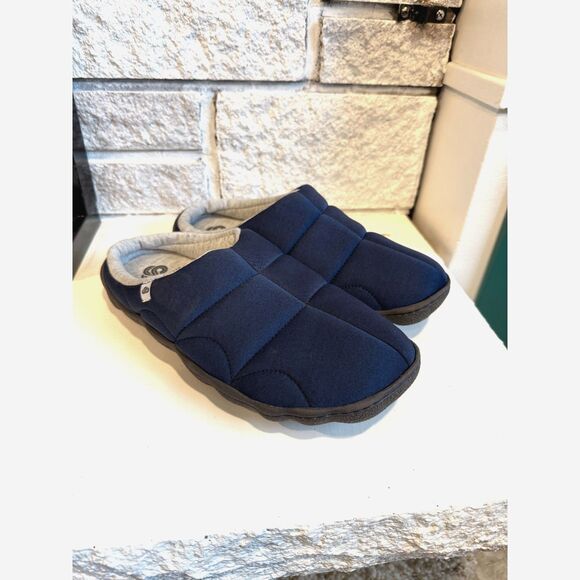 Clarks Step Rest Clog Cloudsteppers Jersey Slipper Quilted Plush Puffer Womens 8 - Picture 1 of 9